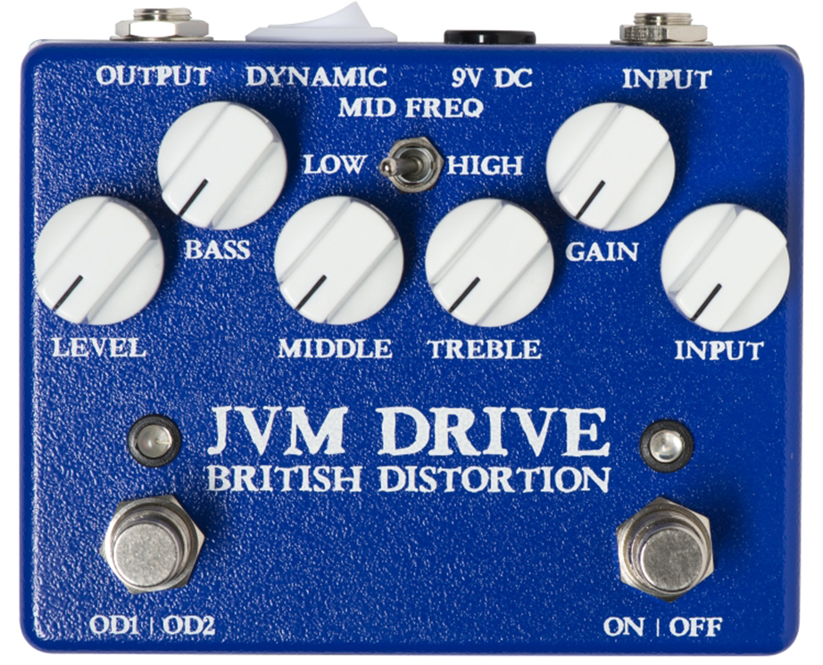 WEEHBO Guitar Products - JVM DRIVE – British Distortion