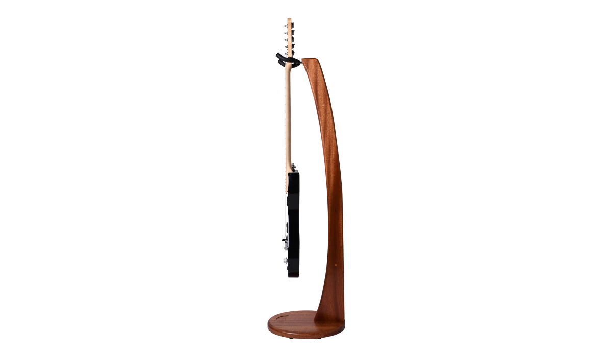 Electric-Acoustic-guitar-stand-mahogany-hardwood-4